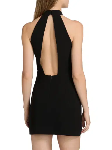 A.L.C. Women's Lucie Halterneck Minidress - Black | Thumbnail 5 A.L.C. Women's Lucie Halterneck Minidress - Black | Thumbnail 5