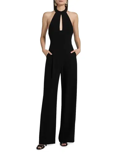 A.L.C. Women's Lucie Cutout Jumpsuit - Black | Thumbnail 3 A.L.C. Women's Lucie Cutout Jumpsuit - Black | Thumbnail 3