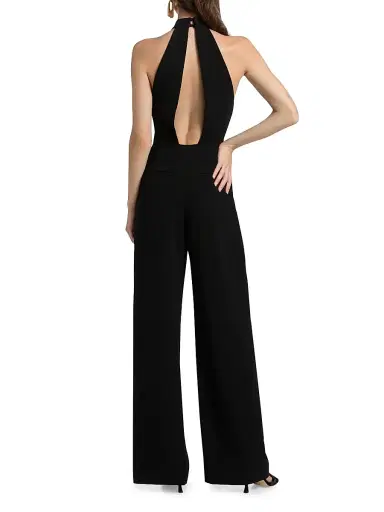 A.L.C. Women's Lucie Cutout Jumpsuit - Black | Thumbnail 5 A.L.C. Women's Lucie Cutout Jumpsuit - Black | Thumbnail 5