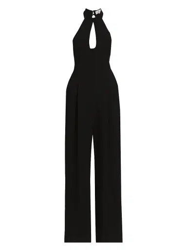 A.L.C. Women's Lucie Cutout Jumpsuit - Black | Thumbnail 1 A.L.C. Women's Lucie Cutout Jumpsuit - Black | Thumbnail 1
