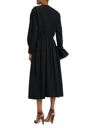 A.L.C. Women's Jordan Long-Sleeve Tunic Midi-Dress - Black | Thumbnail 4 A.L.C. Women's Jordan Long-Sleeve Tunic Midi-Dress - Black | Thumbnail 4