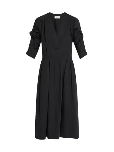 A.L.C. Women's Jordan Long-Sleeve Tunic Midi-Dress - Black | Thumbnail 1 A.L.C. Women's Jordan Long-Sleeve Tunic Midi-Dress - Black | Thumbnail 1
