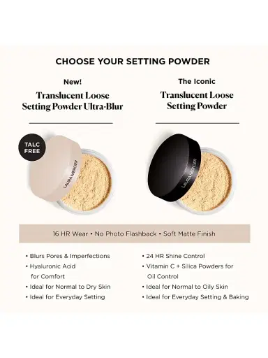 Laura Mercier Women's Ultra-Blur Talc-Free Translucent Loose Setting Powder - Medium Deep | Thumbnail 7 Laura Mercier Women's Ultra-Blur Talc-Free Translucent Loose Setting Powder - Medium Deep | Thumbnail 7