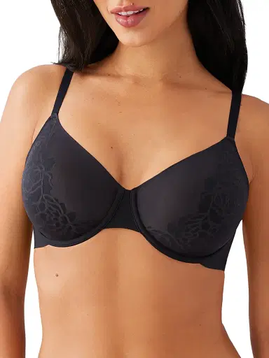 Wacoal Women's Confidence Boost Underwire Bra - Black - Size 40C | Thumbnail 2 Wacoal Women's Confidence Boost Underwire Bra - Black - Size 40C | Thumbnail 2