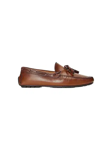 Ralph Lauren Purple Label Men's Harold Hand-Burnished Leather Driving Loafers - Tan - Size 9.5 | Thumbnail 1 Ralph Lauren Purple Label Men's Harold Hand-Burnished Leather Driving Loafers - Tan - Size 9.5 | Thumbnail 1