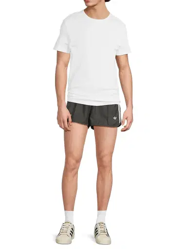 Adidas Men's x Wales Bonner Wool-Blend Shorts - Dark Grey Heather - Size Medium | Thumbnail 2 Adidas Men's x Wales Bonner Wool-Blend Shorts - Dark Grey Heather - Size Medium | Thumbnail 2