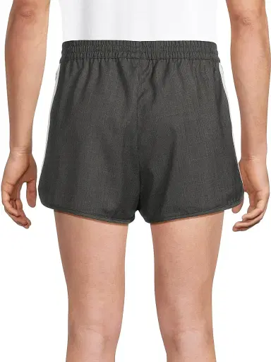Adidas Men's x Wales Bonner Wool-Blend Shorts - Dark Grey Heather - Size Medium | Thumbnail 5 Adidas Men's x Wales Bonner Wool-Blend Shorts - Dark Grey Heather - Size Medium | Thumbnail 5