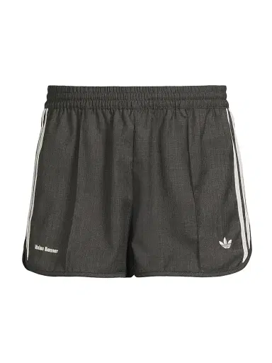 Adidas Men's x Wales Bonner Wool-Blend Shorts - Dark Grey Heather - Size Medium | Thumbnail 1 Adidas Men's x Wales Bonner Wool-Blend Shorts - Dark Grey Heather - Size Medium | Thumbnail 1