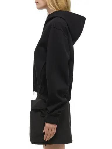 Helmut Lang Women's Hooded Shell Jacket - Black | Thumbnail 4 Helmut Lang Women's Hooded Shell Jacket - Black | Thumbnail 4