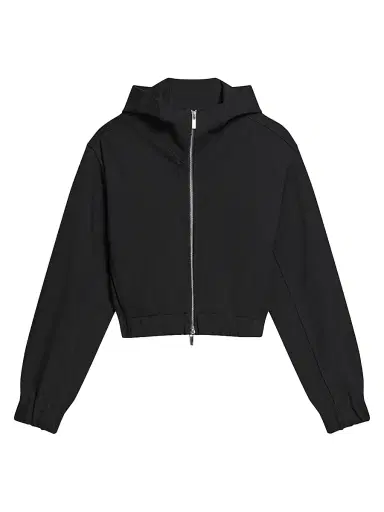 Helmut Lang Women's Hooded Shell Jacket - Black | Thumbnail 1 Helmut Lang Women's Hooded Shell Jacket - Black | Thumbnail 1
