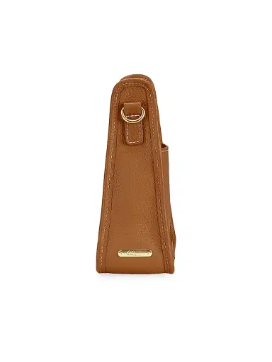 GiGi New York Women's Elle Leather Crossbody Bag - Beech Wood | Thumbnail 12 GiGi New York Women's Elle Leather Crossbody Bag - Beech Wood | Thumbnail 12