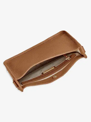 GiGi New York Women's Elle Leather Crossbody Bag - Beech Wood | Thumbnail 9 GiGi New York Women's Elle Leather Crossbody Bag - Beech Wood | Thumbnail 9