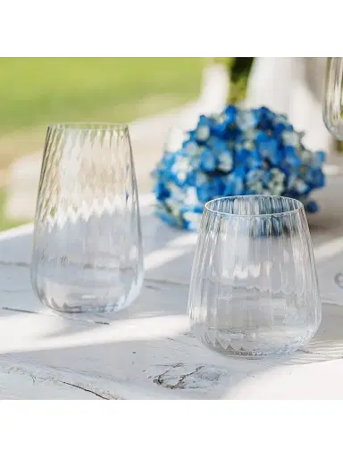 Vietri Francesca High Ball Glass - Clear | Thumbnail 2 Vietri Francesca High Ball Glass - Clear | Thumbnail 2