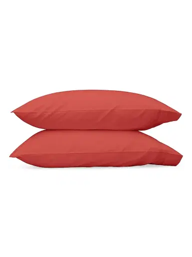Matouk Nocturne Sheets & Pillowcase Set - Coral Full | Thumbnail 3 Matouk Nocturne Sheets & Pillowcase Set - Coral Full | Thumbnail 3