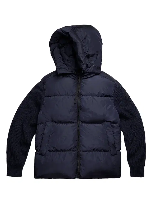 Men's Hybridge Grove Hooded Jacket - Navy Men's Hybridge Grove Hooded Jacket - Navy