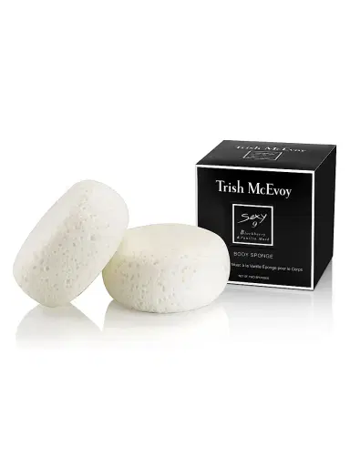 Trish McEvoy Sexy 9 Blackberry & Vanilla Musk Body Sponge/Set of 2 | Thumbnail 1 Trish McEvoy Sexy 9 Blackberry & Vanilla Musk Body Sponge/Set of 2 | Thumbnail 1