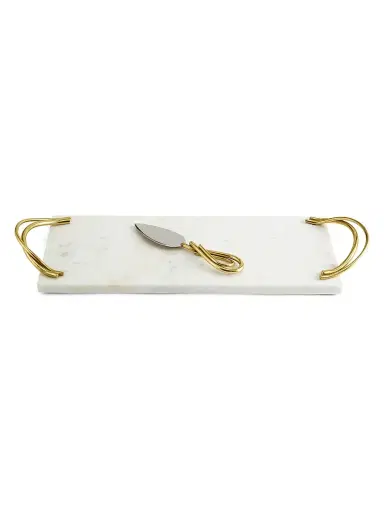 Michael Aram Calla Lily Cheese Board & Spreader Set | Thumbnail 1 Michael Aram Calla Lily Cheese Board & Spreader Set | Thumbnail 1