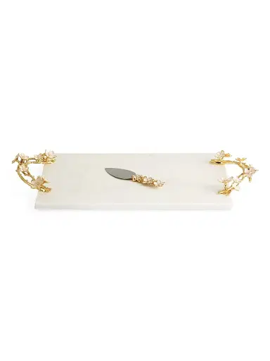 Michael Aram Cherry Blossom Cheese Board & Spreader Set | Thumbnail 1 Michael Aram Cherry Blossom Cheese Board & Spreader Set | Thumbnail 1