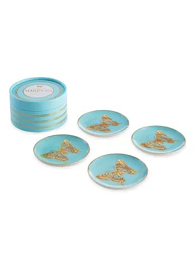 Jonathan Adler Mariposa Coaster Four-Piece Set | Thumbnail 2 Jonathan Adler Mariposa Coaster Four-Piece Set | Thumbnail 2