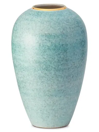 AERIN Calinda 18K Goldplated Ceramic Tapered Vase | Thumbnail 1 AERIN Calinda 18K Goldplated Ceramic Tapered Vase | Thumbnail 1