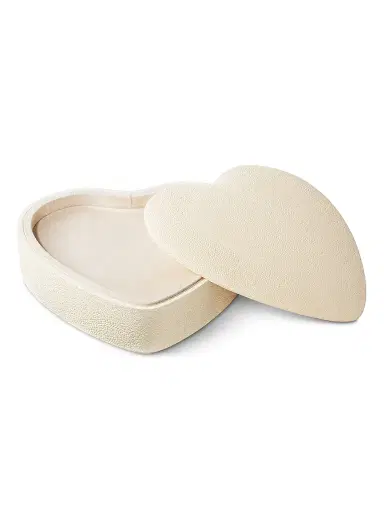 AERIN Shagreen Heart Jewelry Box | Thumbnail 2 AERIN Shagreen Heart Jewelry Box | Thumbnail 2