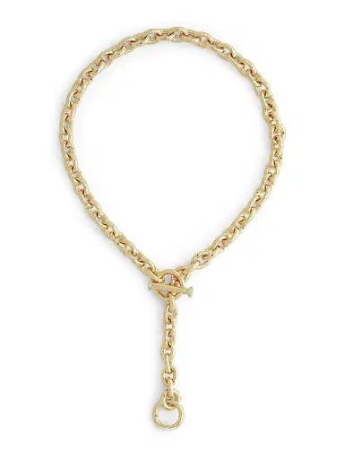 Anabel Aram Women's Farrier 18K Gold-Plated & Crystal Lariat Necklace - Gold | Thumbnail 2 Anabel Aram Women's Farrier 18K Gold-Plated & Crystal Lariat Necklace - Gold | Thumbnail 2