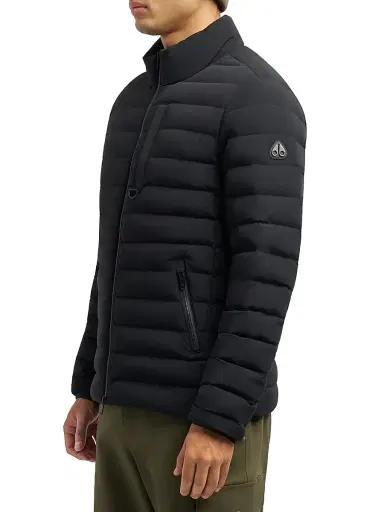 Moose Knuckles Men's Active Flex Laki Down Jacket - Black | Thumbnail 4 Moose Knuckles Men's Active Flex Laki Down Jacket - Black | Thumbnail 4