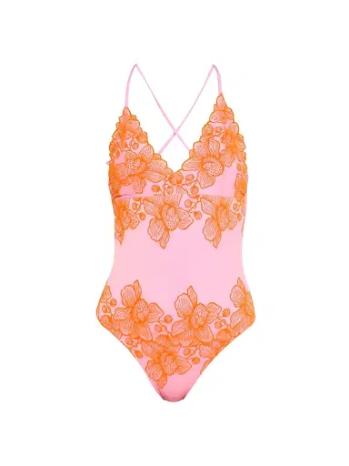 PQ Swim Women's Eloise One-Piece Swimsuit - Pink | Thumbnail 1 PQ Swim Women's Eloise One-Piece Swimsuit - Pink | Thumbnail 1