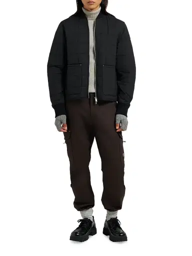 Moose Knuckles Men's Shell Jackets Walker Liner Quilted Puffer Bomber Jacket | Thumbnail 2 Moose Knuckles Men's Shell Jackets Walker Liner Quilted Puffer Bomber Jacket | Thumbnail 2