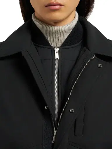 Moose Knuckles Men's Shell Jackets Walker Liner Quilted Puffer Bomber Jacket | Thumbnail 6 Moose Knuckles Men's Shell Jackets Walker Liner Quilted Puffer Bomber Jacket | Thumbnail 6