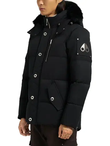 Moose Knuckles Men's Originals 3Q Shearling-Hood Jacket | Thumbnail 4 Moose Knuckles Men's Originals 3Q Shearling-Hood Jacket | Thumbnail 4