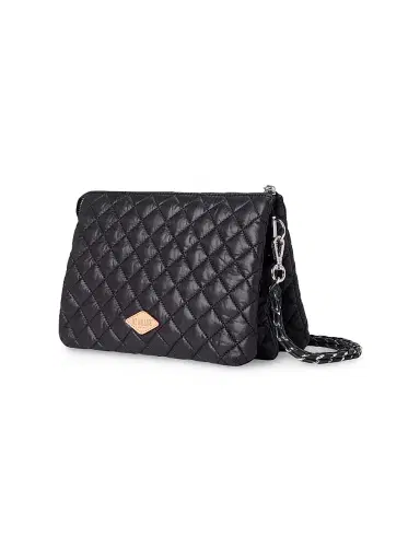 MZ Wallace Women's Crosby Pippa Crossbody Bag - Black | Thumbnail 3 MZ Wallace Women's Crosby Pippa Crossbody Bag - Black | Thumbnail 3