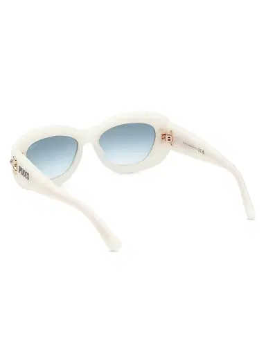 Pucci Women's 52MM Geometric Sunglasses - White | Thumbnail 5 Pucci Women's 52MM Geometric Sunglasses - White | Thumbnail 5