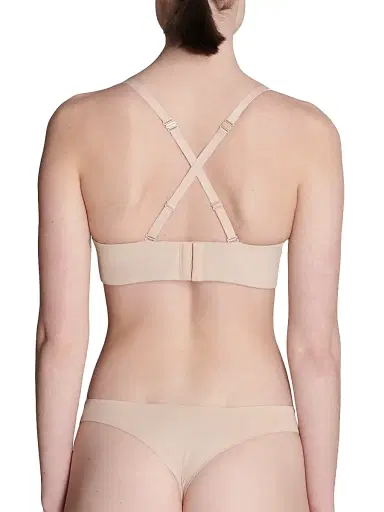 Simone Pérèle Women's Essential Plunge Microfiber Multi-Way Bra - Peau Rose | Thumbnail 3 Simone Pérèle Women's Essential Plunge Microfiber Multi-Way Bra - Peau Rose | Thumbnail 3