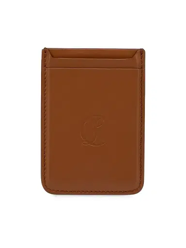 Christian Louboutin Men's Mooncrest Cardholder - Black | Thumbnail 4 Christian Louboutin Men's Mooncrest Cardholder - Black | Thumbnail 4
