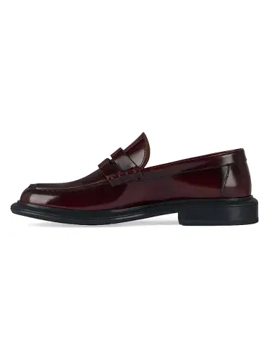 Givenchy Women's Gent Loafers in Brushed Leather - Burgundy | Thumbnail 4 Givenchy Women's Gent Loafers in Brushed Leather - Burgundy | Thumbnail 4