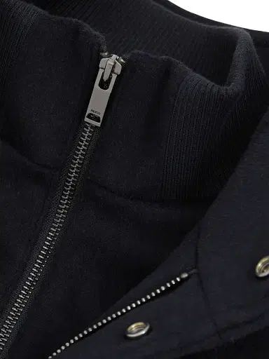 Reiss Men's Fuel Felt Coat - Navy | Thumbnail 5 Reiss Men's Fuel Felt Coat - Navy | Thumbnail 5
