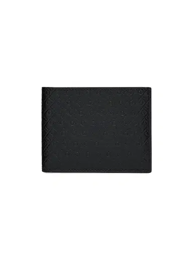 FERRAGAMO Men's Embossed Monogram Leather Bifold Wallet - Black | Thumbnail 1 FERRAGAMO Men's Embossed Monogram Leather Bifold Wallet - Black | Thumbnail 1