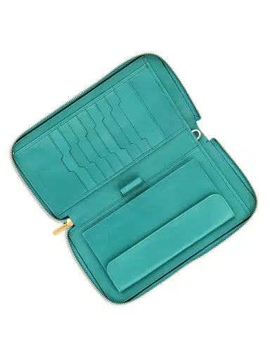 Stefano Ricci Men's Exquisite Crocodile Leather Wallet - Turquoise | Thumbnail 3 Stefano Ricci Men's Exquisite Crocodile Leather Wallet - Turquoise | Thumbnail 3