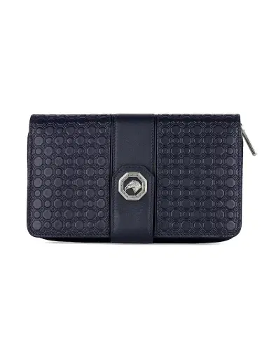 Stefano Ricci Men's Refined Leather Zip Wallet | Thumbnail 1 Stefano Ricci Men's Refined Leather Zip Wallet | Thumbnail 1