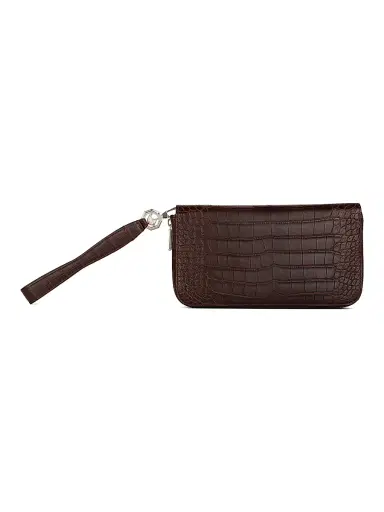 Stefano Ricci Men's Sophisticated Crocodile Bag with Detachable Handle - Dark Brown | Thumbnail 2 Stefano Ricci Men's Sophisticated Crocodile Bag with Detachable Handle - Dark Brown | Thumbnail 2