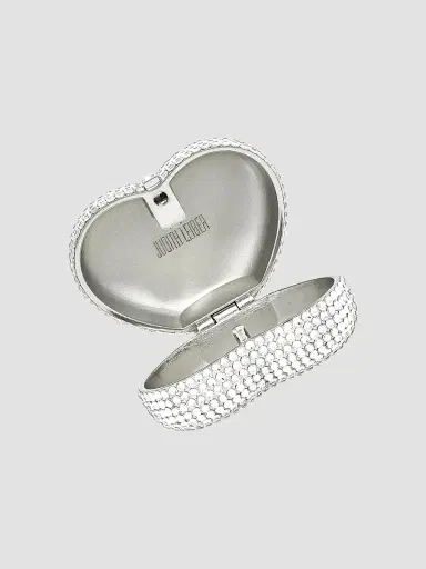 Judith Leiber Couture Women's Heart Miniature Crystal Clutch | Thumbnail 2 Judith Leiber Couture Women's Heart Miniature Crystal Clutch | Thumbnail 2