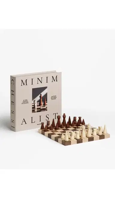 Printworks Wood Chess The Minimalist | Thumbnail 2 Printworks Wood Chess The Minimalist | Thumbnail 2