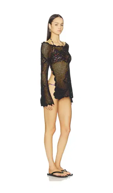 Agua Bendita Boh 1 Quilt Mini Dress | Thumbnail 2 Agua Bendita Boh 1 Quilt Mini Dress | Thumbnail 2