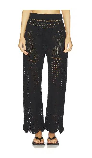Agua Bendita Wesley Quilt Flared Pants | Thumbnail 1 Agua Bendita Wesley Quilt Flared Pants | Thumbnail 1