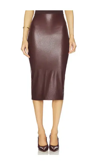 Commando Faux Leather Midi Skirt | Thumbnail 1 Commando Faux Leather Midi Skirt | Thumbnail 1