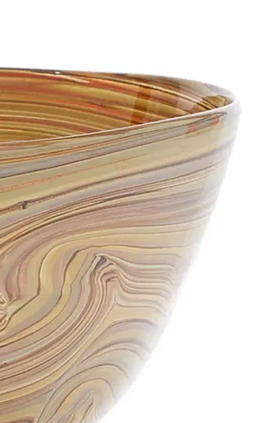 Moda Domus Calcedonio Glass Salad Bowl - Neutral | Thumbnail 5 Moda Domus Calcedonio Glass Salad Bowl - Neutral | Thumbnail 5