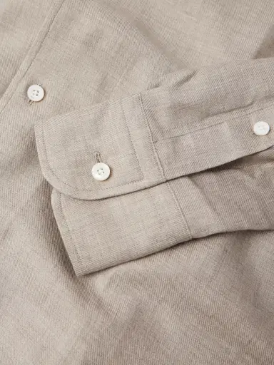Zegna Cotton and Cashmere-Blend Shirt - Men | Thumbnail 6 Zegna Cotton and Cashmere-Blend Shirt - Men | Thumbnail 6