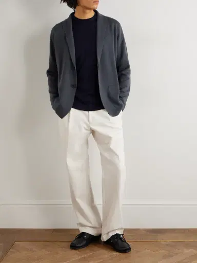 Thom Sweeney Merino Wool Blazer - Men | Thumbnail 2 Thom Sweeney Merino Wool Blazer - Men | Thumbnail 2