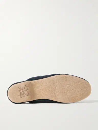Derek Rose Shearling-Lined Suede Slippers - Men | Thumbnail 3 Derek Rose Shearling-Lined Suede Slippers - Men | Thumbnail 3